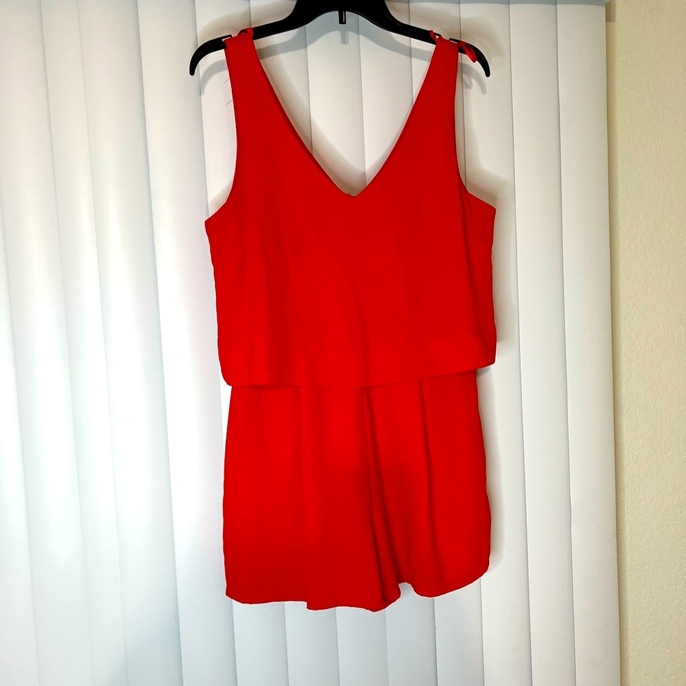Orange Romper